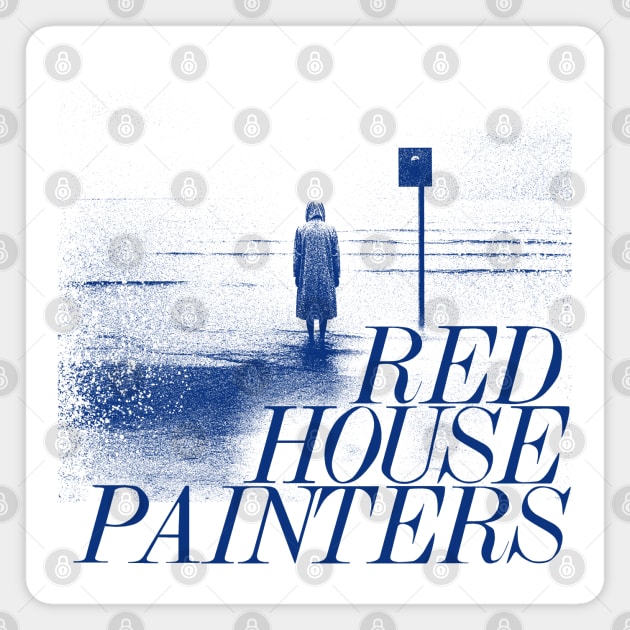 Red House Painters  ^^^^ Fan Art Design Magnet by unknown_pleasures